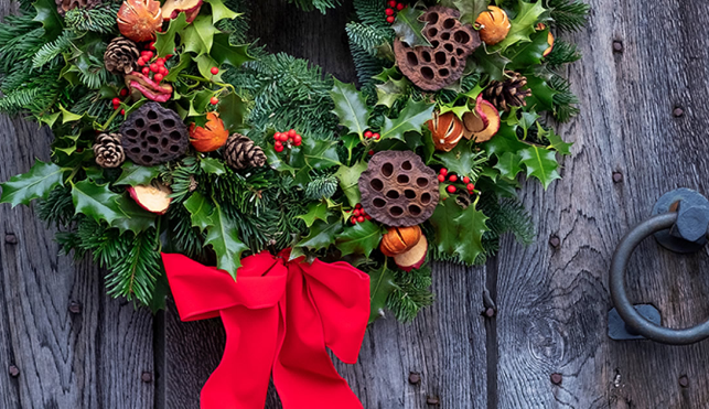 Boundless Online Events - Festive wreath workshop