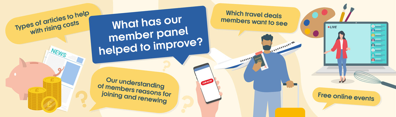 What has our member panel helped to improve?